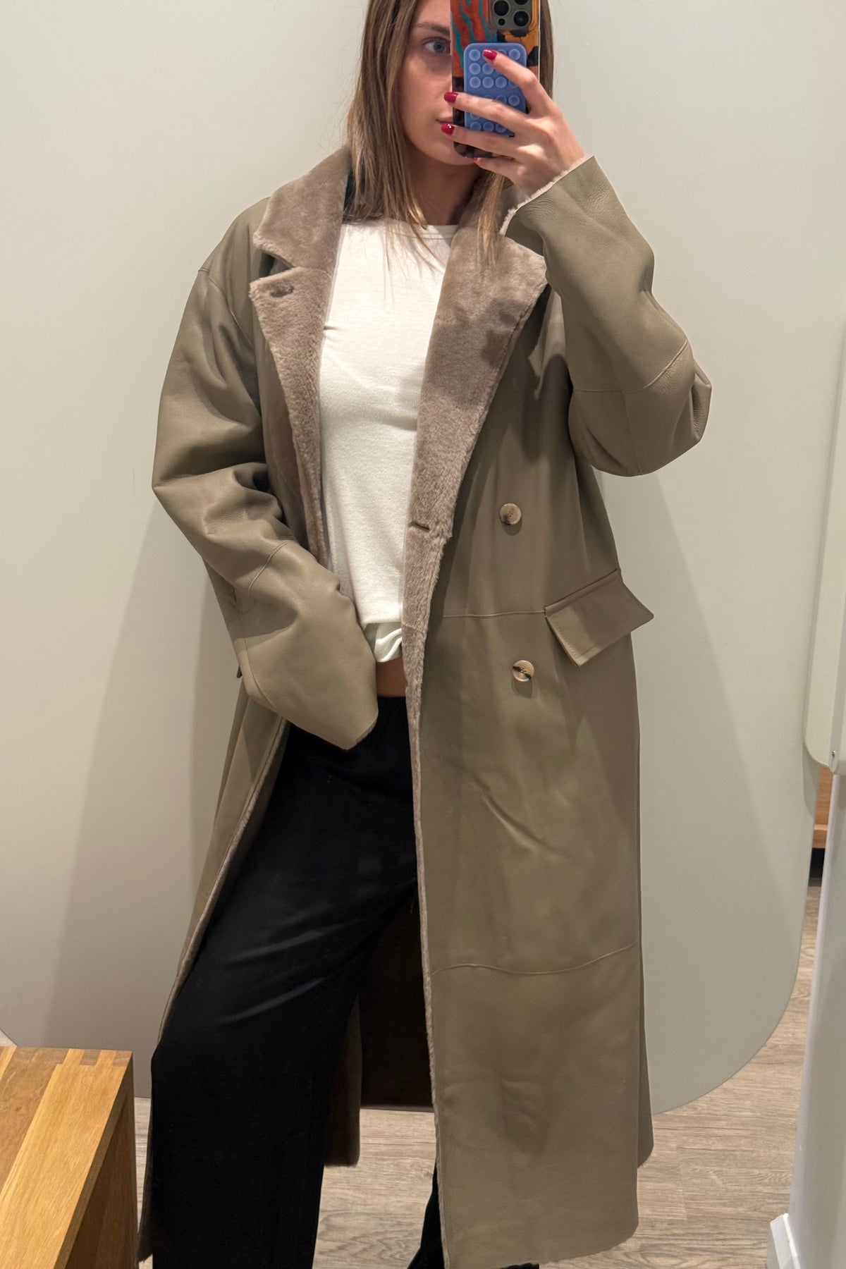 CHIKA SHEARLING JACKET
