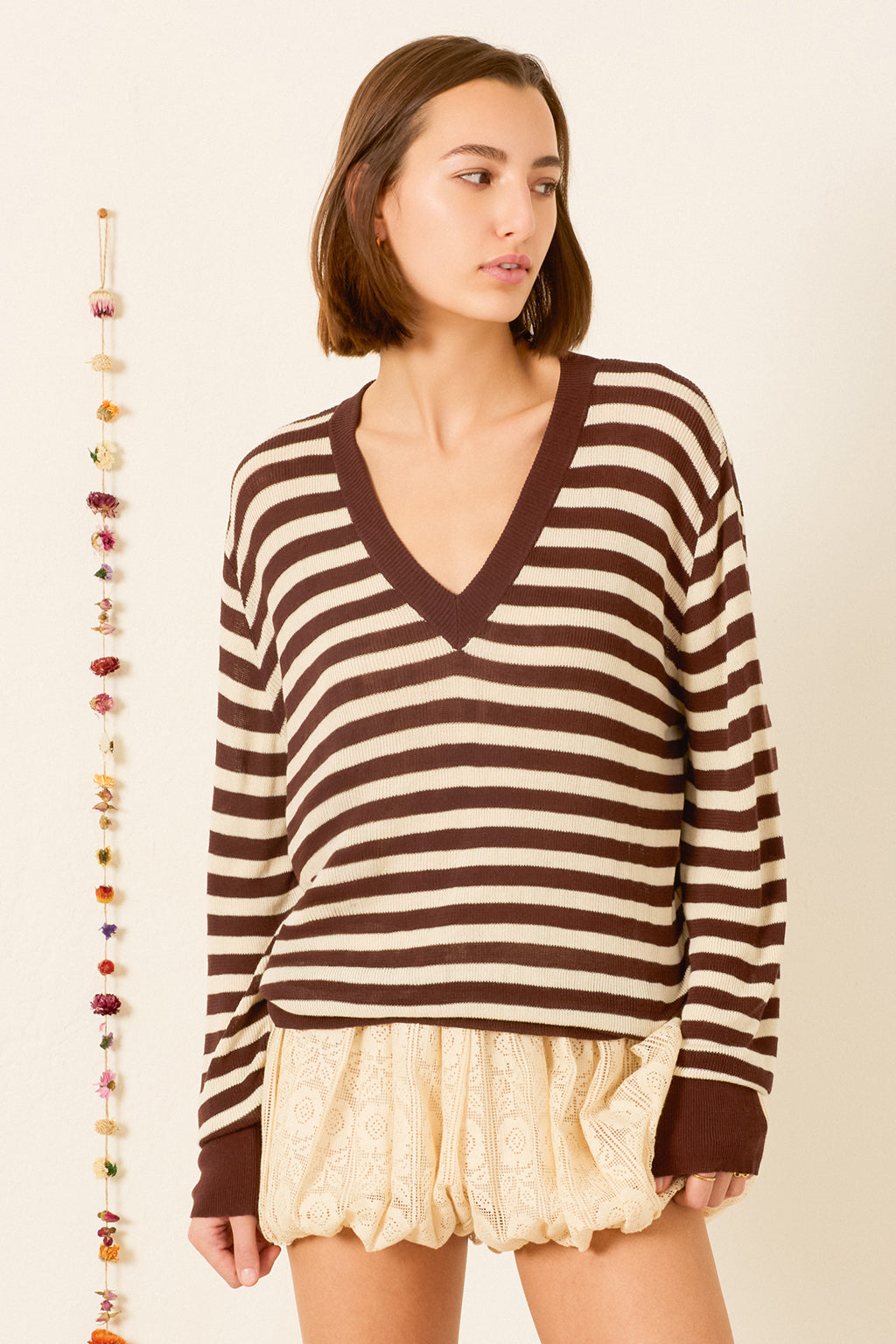 AXEL COVE STRIPE COTTON SWEATER