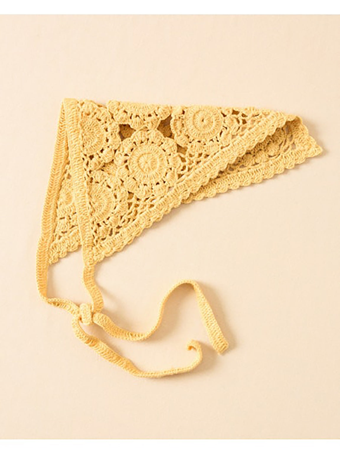 BOWIE HARBOR CROCHET BANDANA
