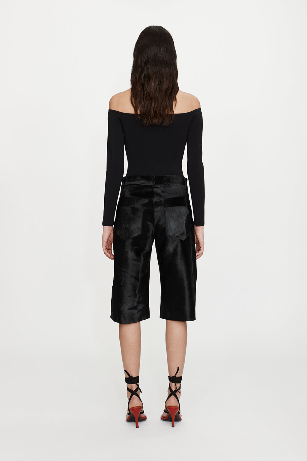 HAUT ODESSA ARRONDI EN TRICOT MANCHES LONGUES