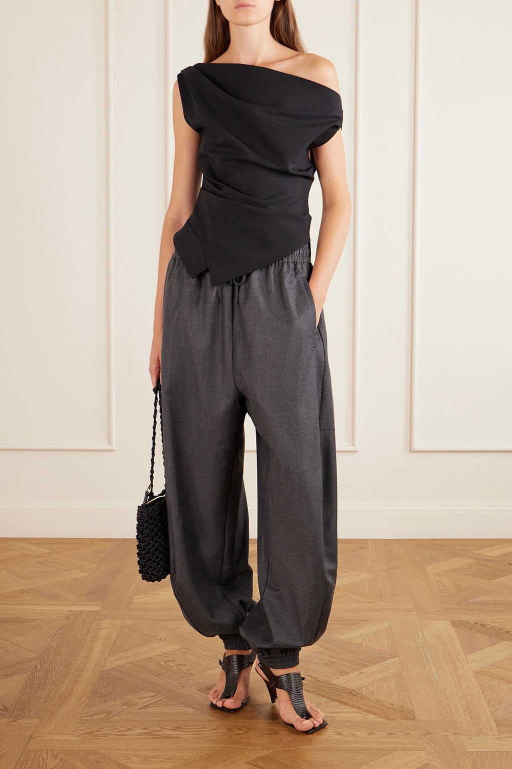 BALLOON TRACK PANTS