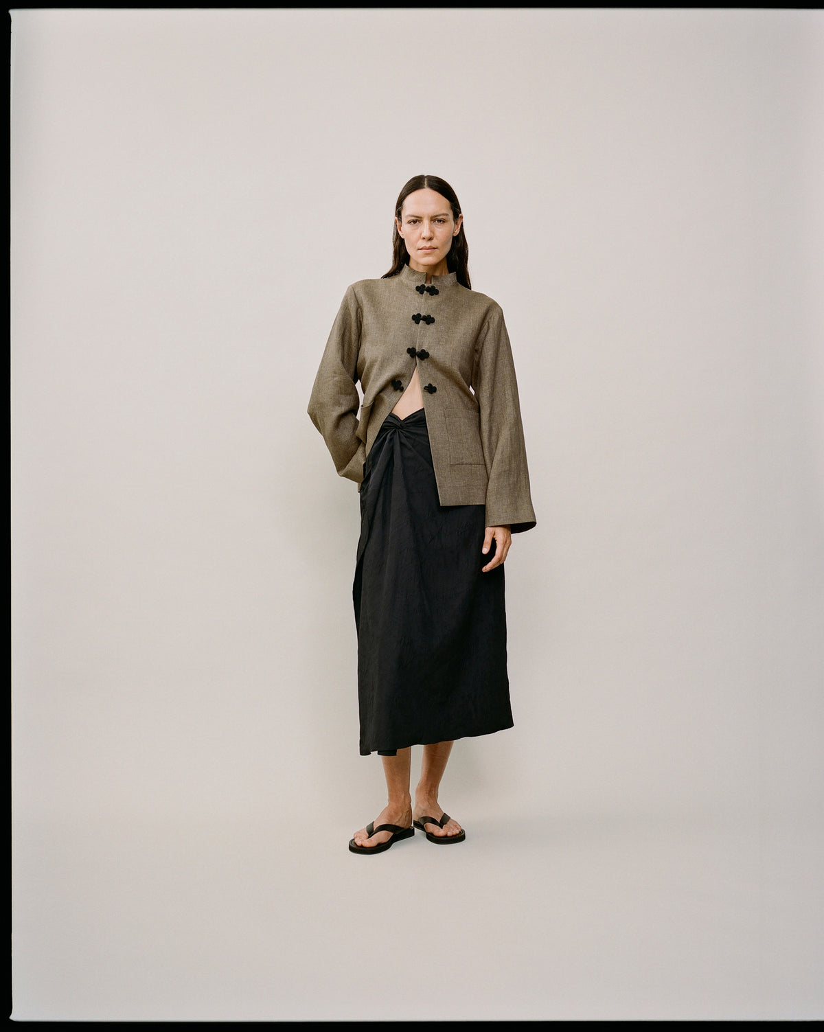 PANKOU LINEN JACKET