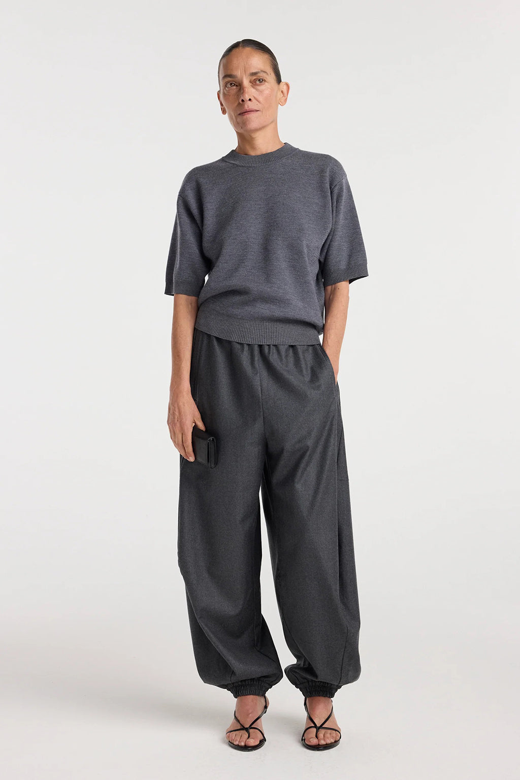 BALLOON TRACK PANTS