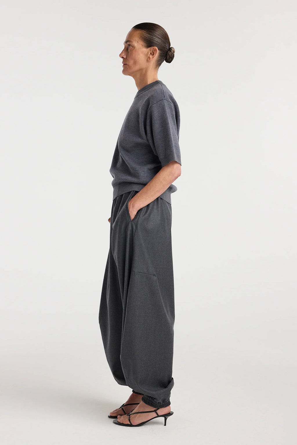 BALLOON TRACK PANTS
