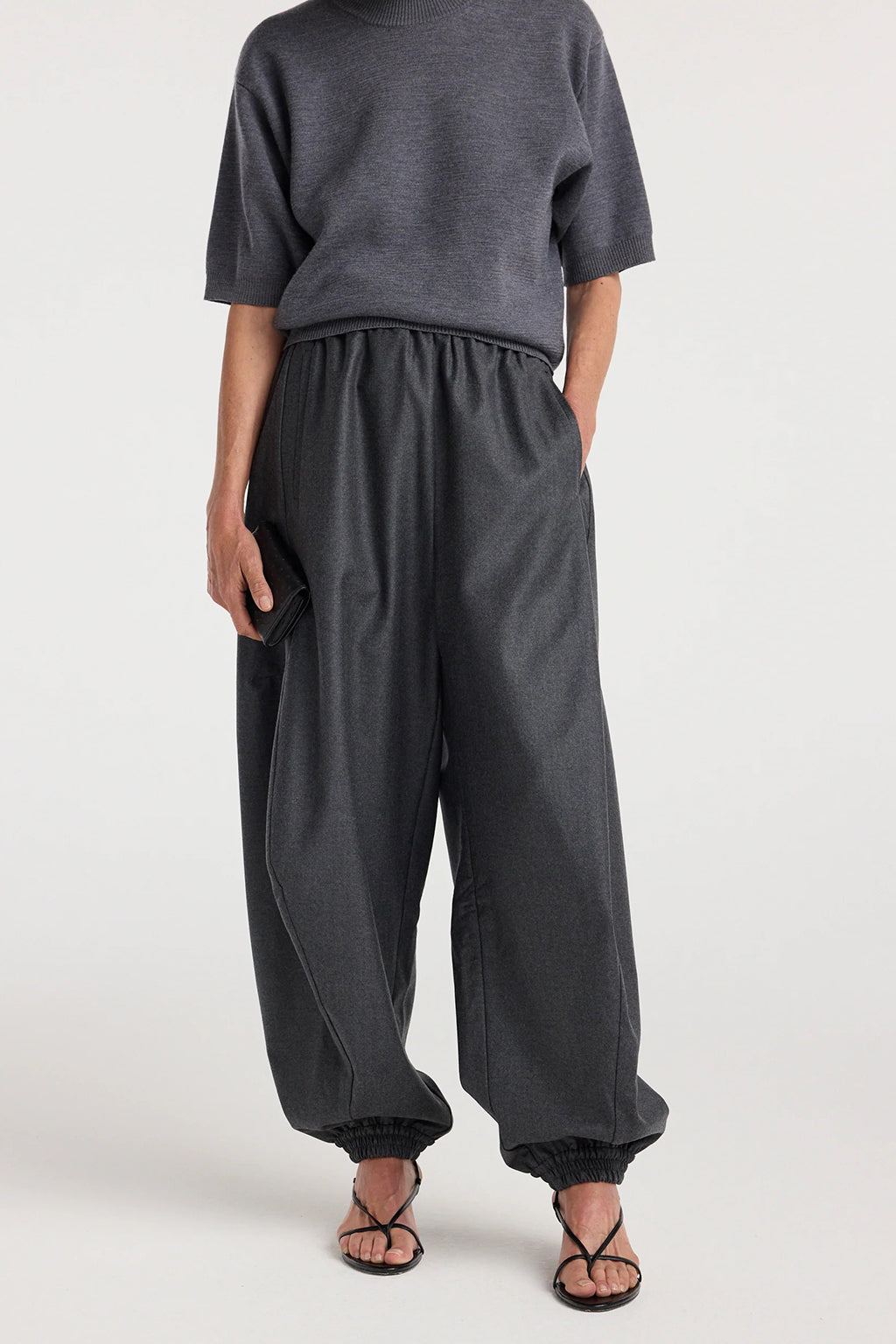 BALLOON TRACK PANTS