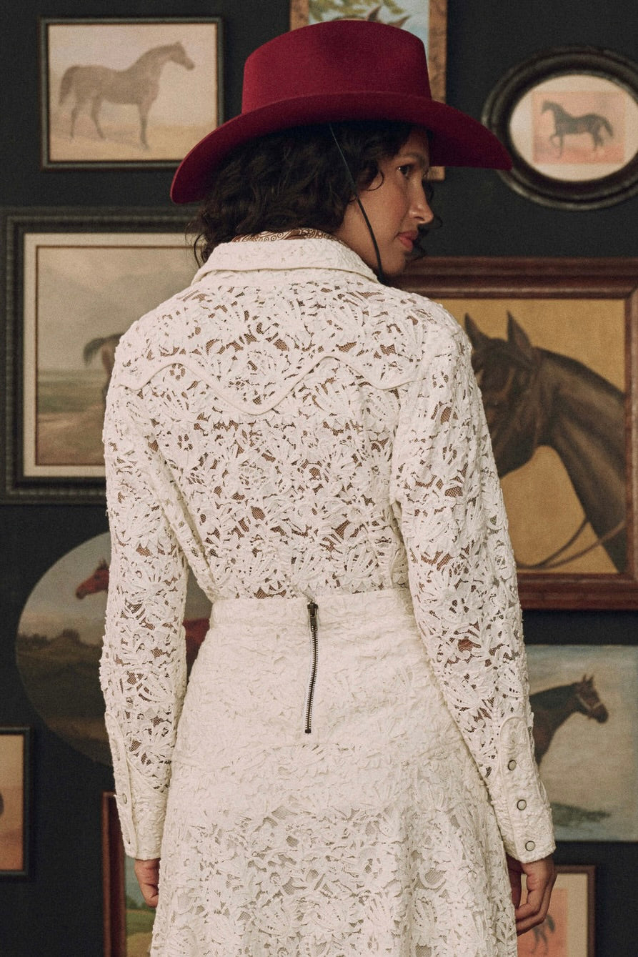 THE RELIC LACE WESTERN SHIRT