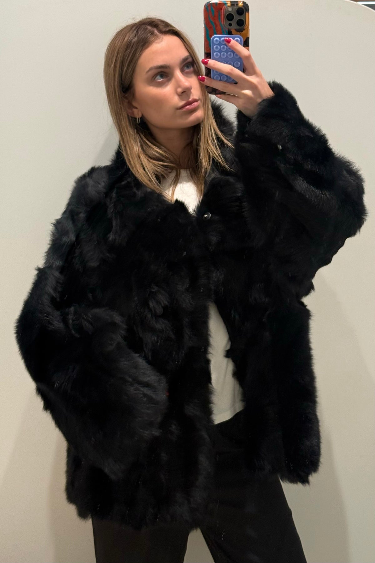 JENS REVERSIBLE SHEARLING COAT