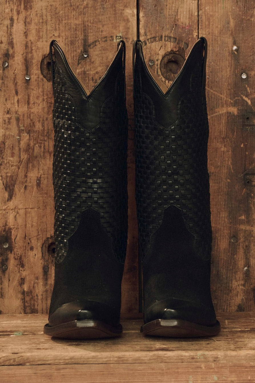 THE BASKET WEAVE COWBOY BOOT