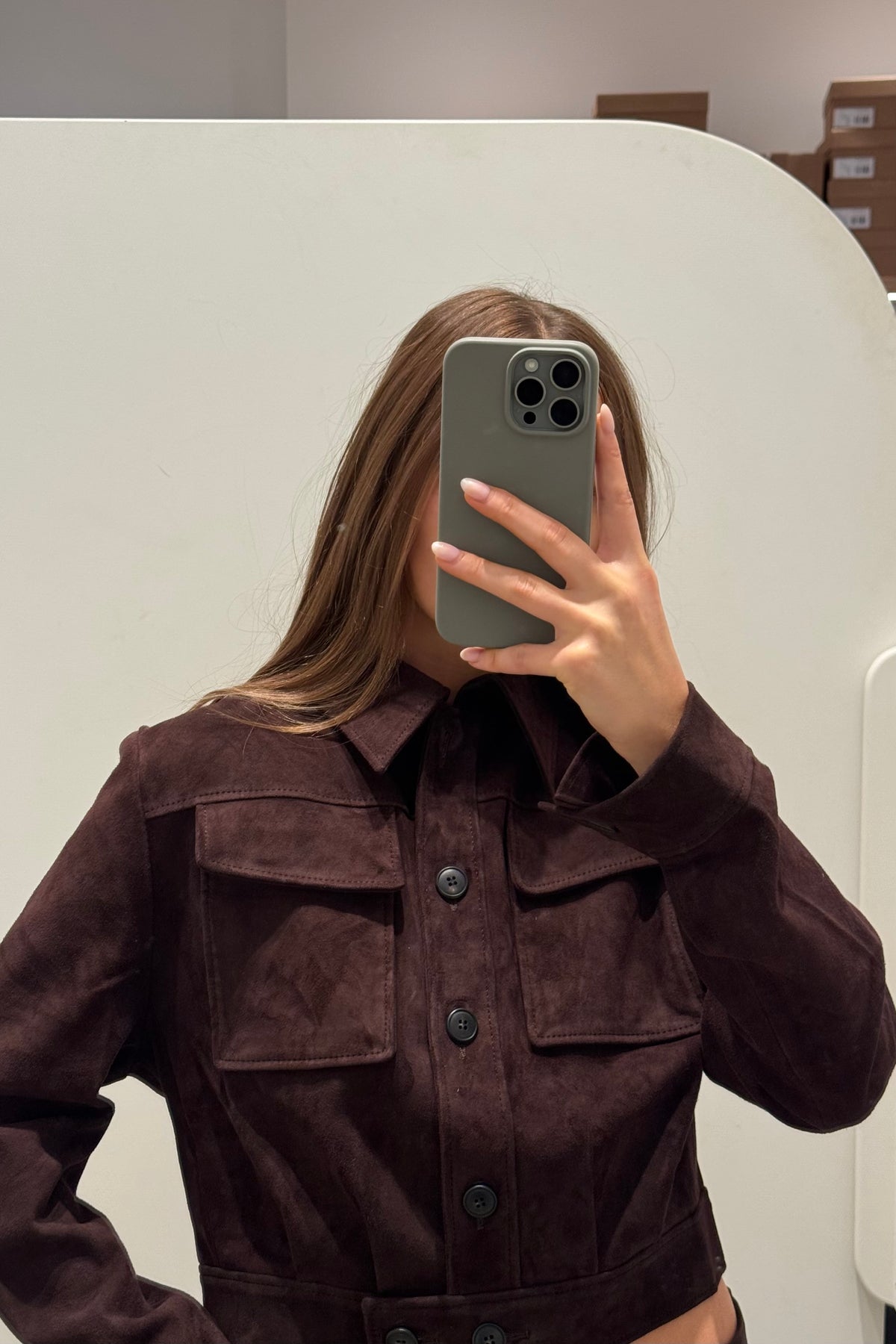 LOENCINO SUEDE JACKET