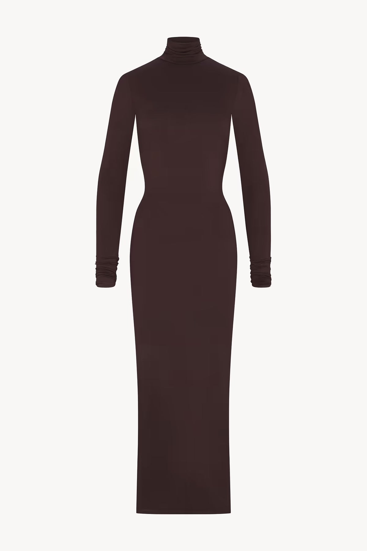 TURTLENECK MAXI DRESS