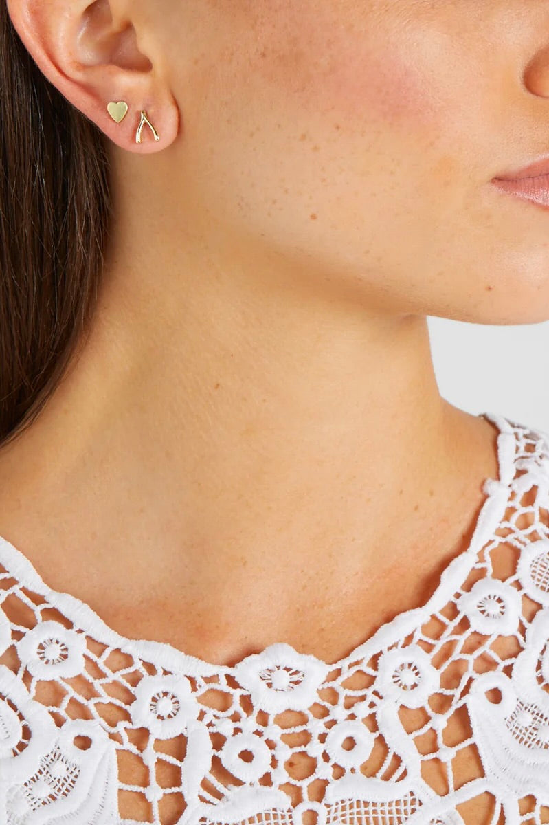 Puces d'oreilles mini-fourches