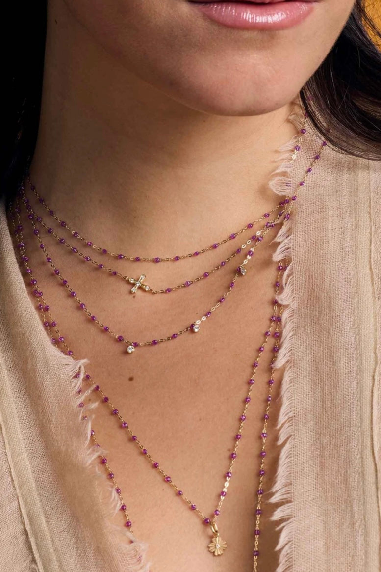 COLLIER CLASSIQUE 16" GIGI EN GALAXY