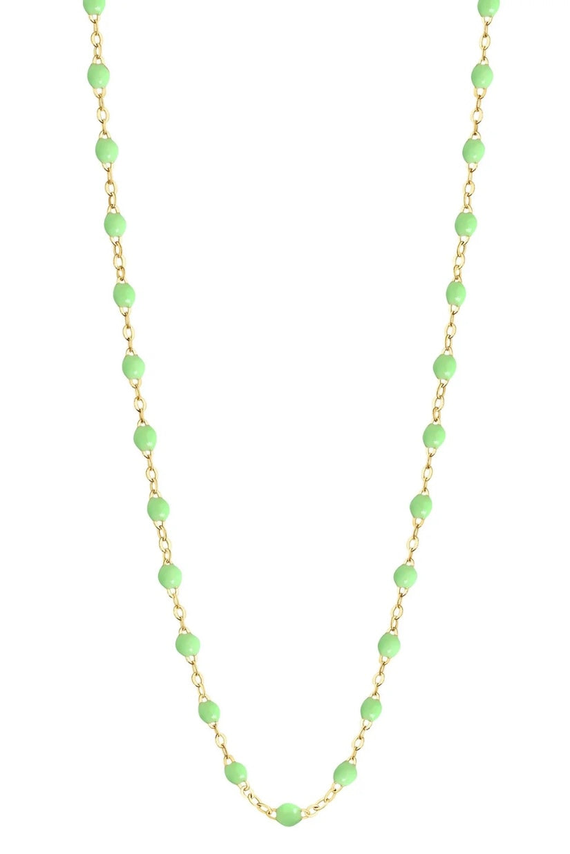 COLLIER GIGI CLASSIQUE 16" ANIS