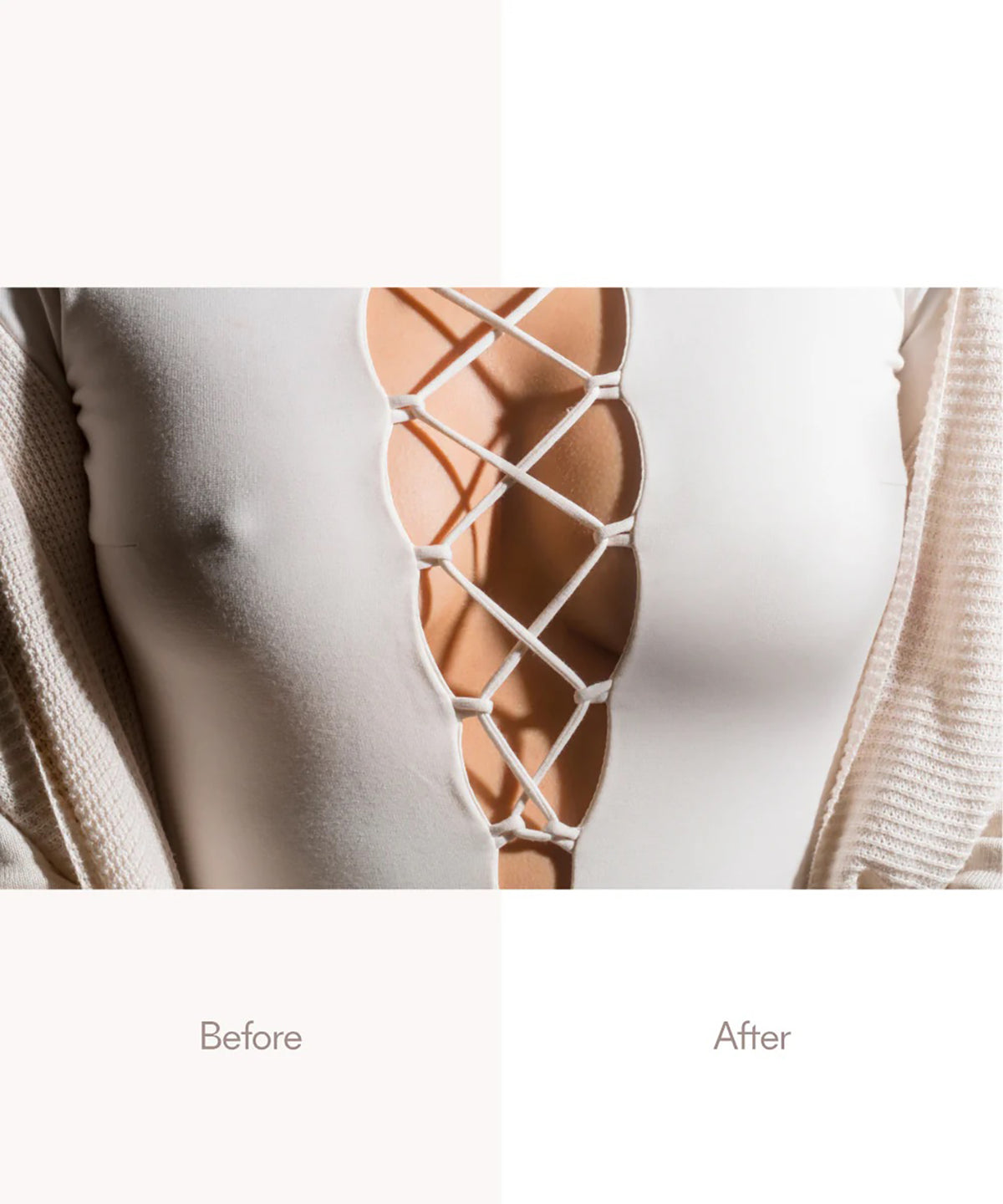 NO SHOW ADHESIVE EXTRA LIFT NIPPLE COVERS NO.9 COFFEE