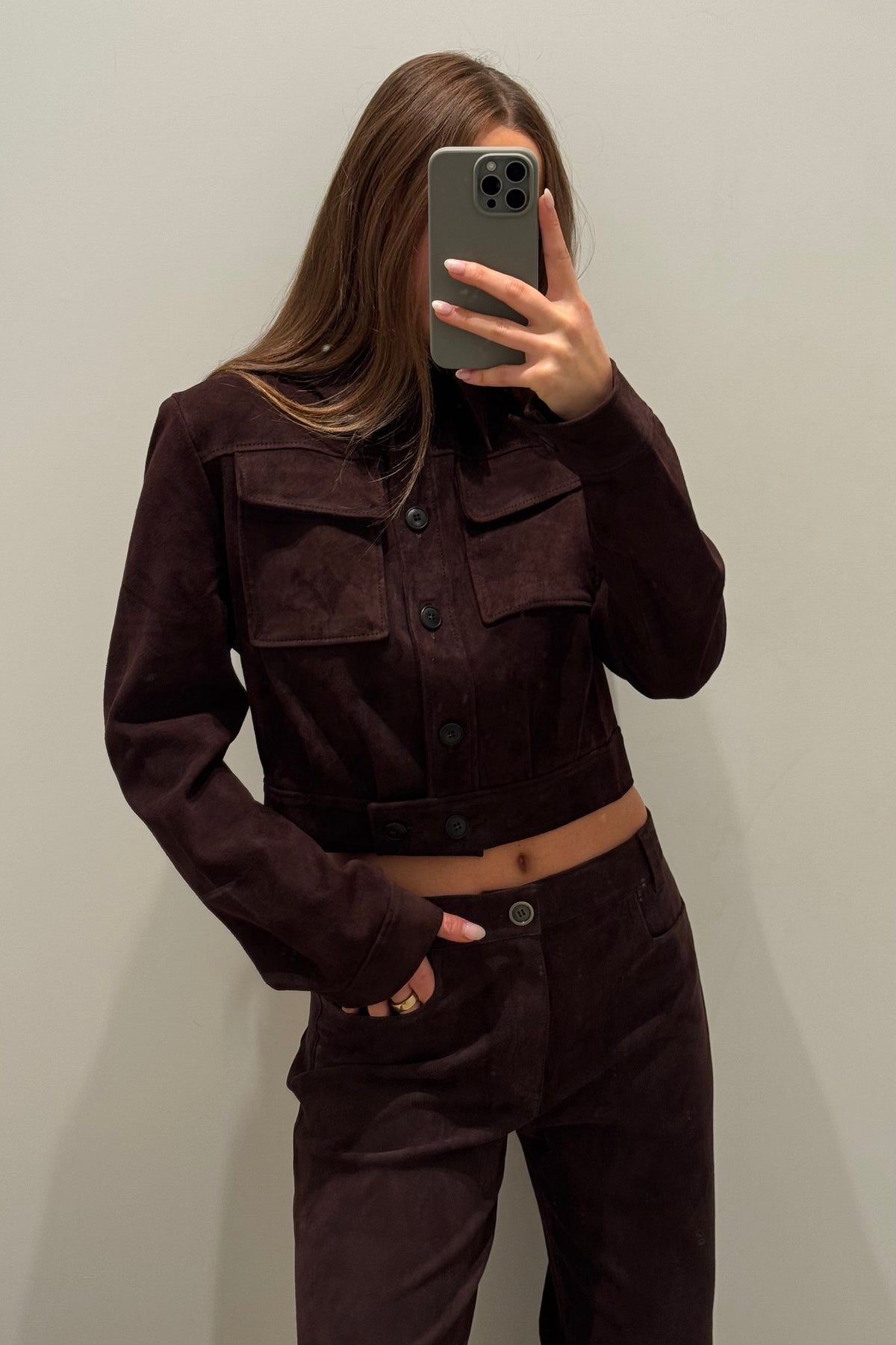 LOENCINO SUEDE JACKET