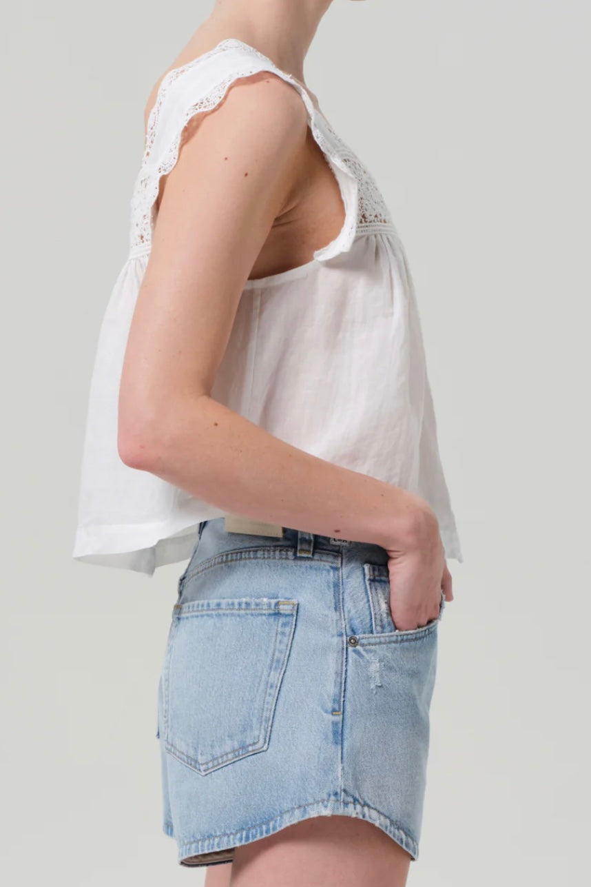 MIA EMBROIDERED TOP