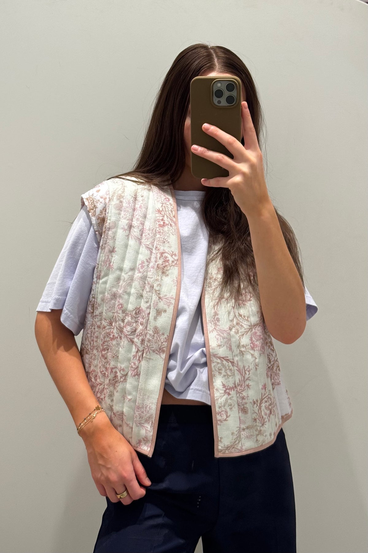 GILET EN JEAN « NONTISCORDARDIME »