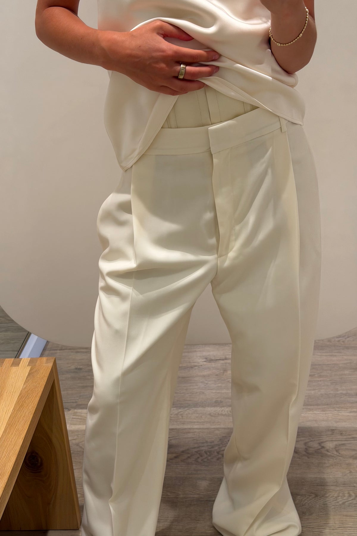 CORSET WAIST TROUSERS