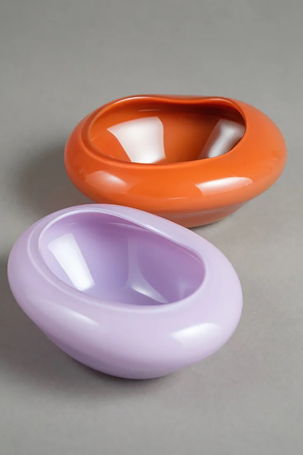 THE DISH PAIR IN MILKY LAVENDER & ALMOND