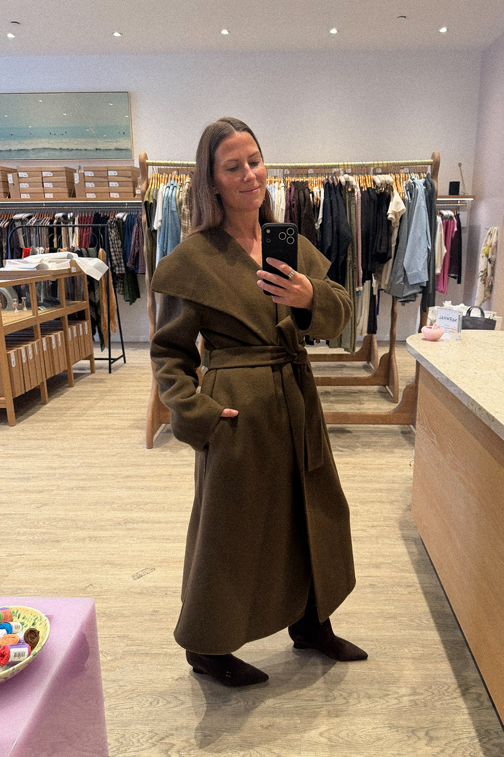 BLANKET COAT