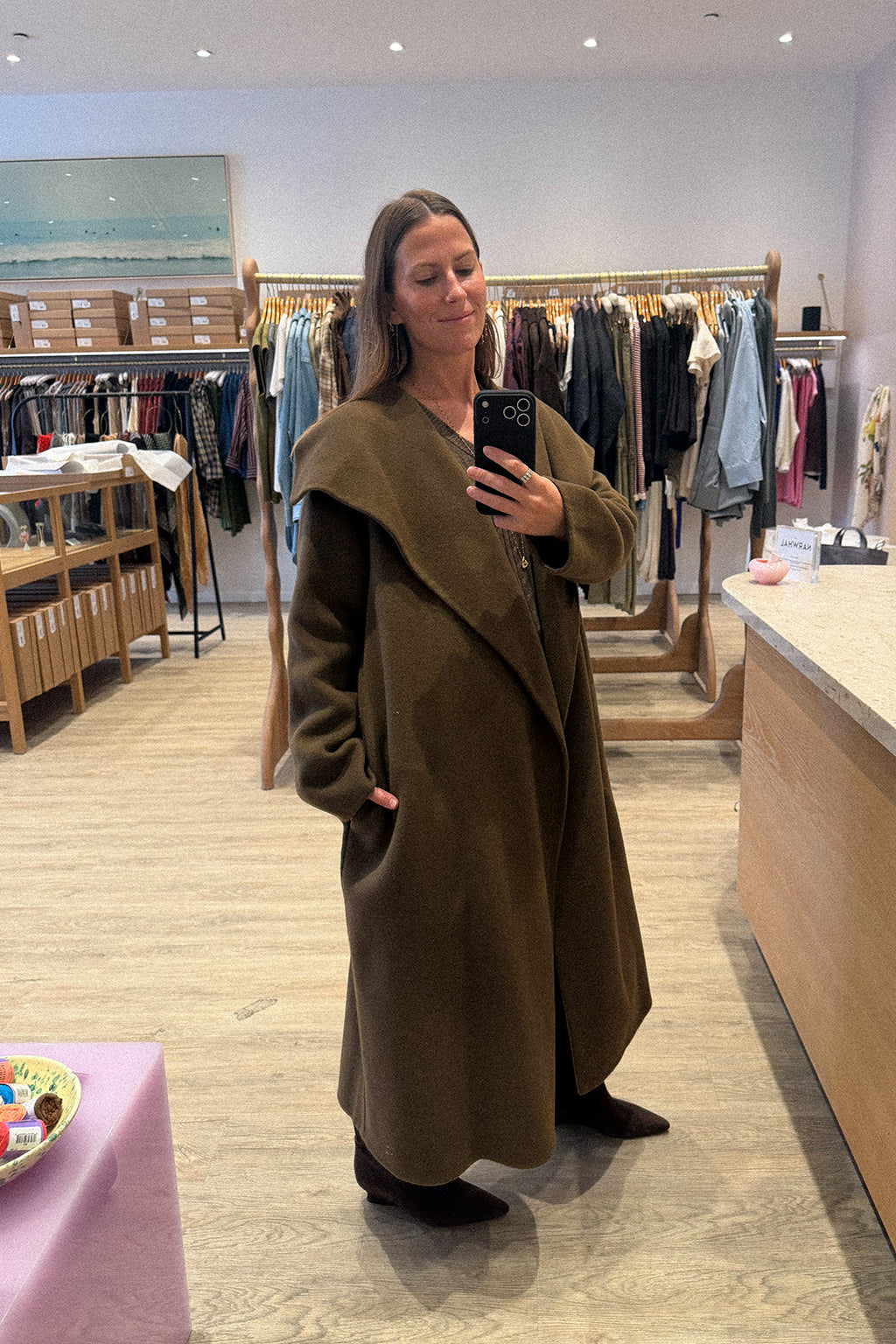 BLANKET COAT