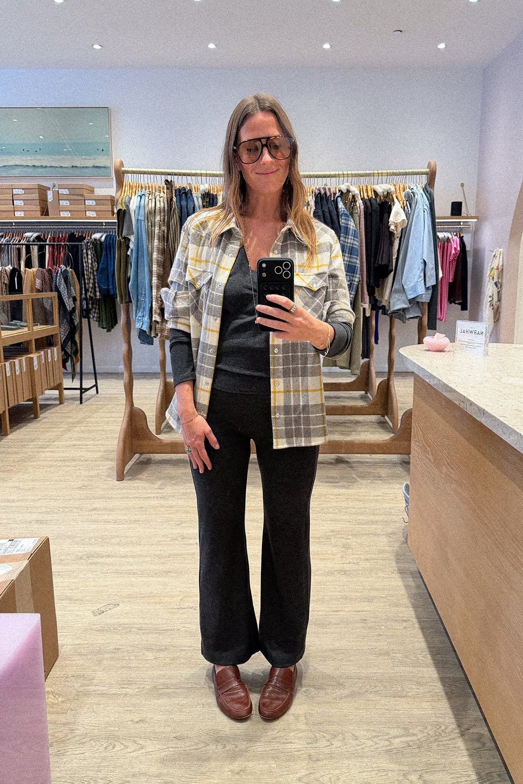 LUMBER CASHMERE SHIRT
