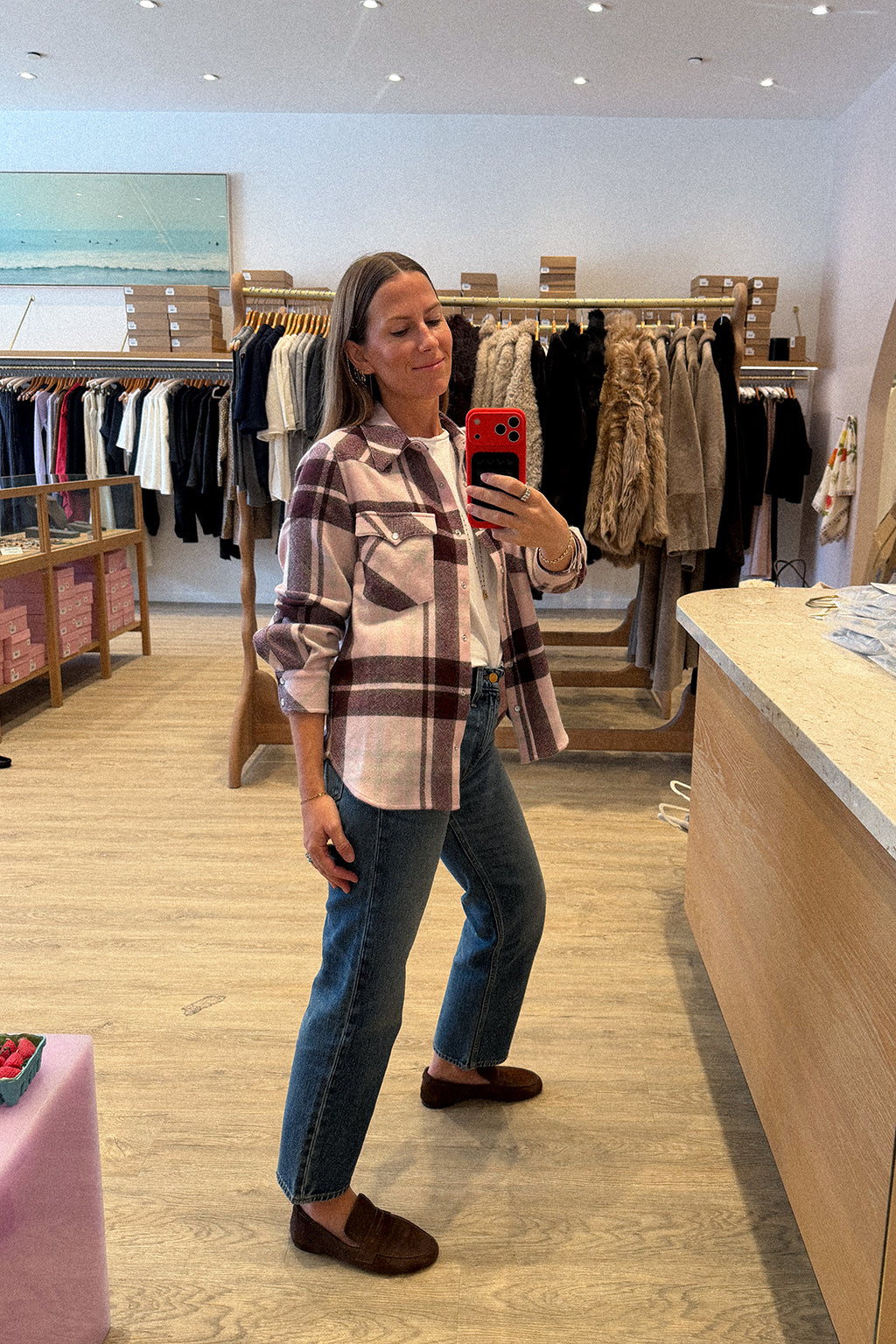 LUMBER CASHMERE SHIRT
