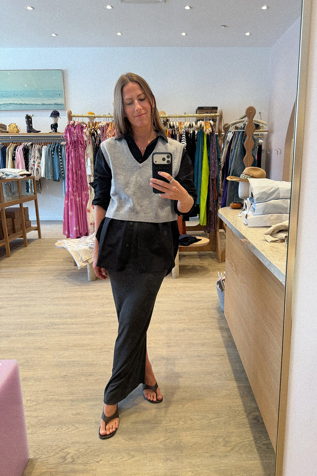 EMMA MATTE JERSEY SKIRT