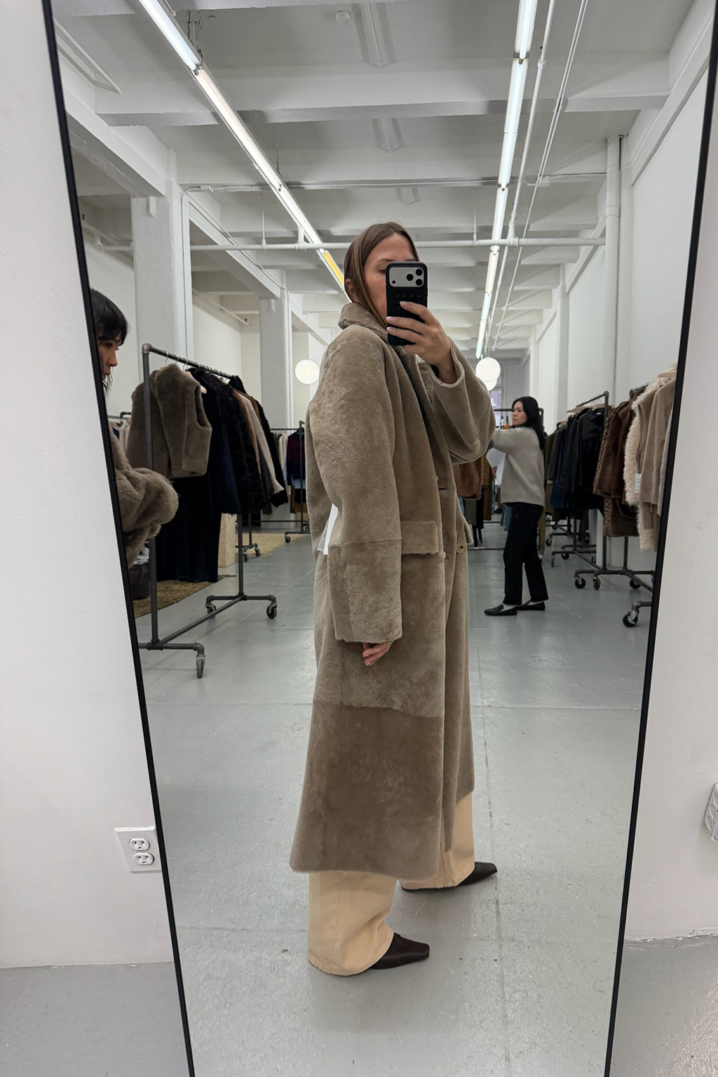 CHIKA SHEARLING JACKET
