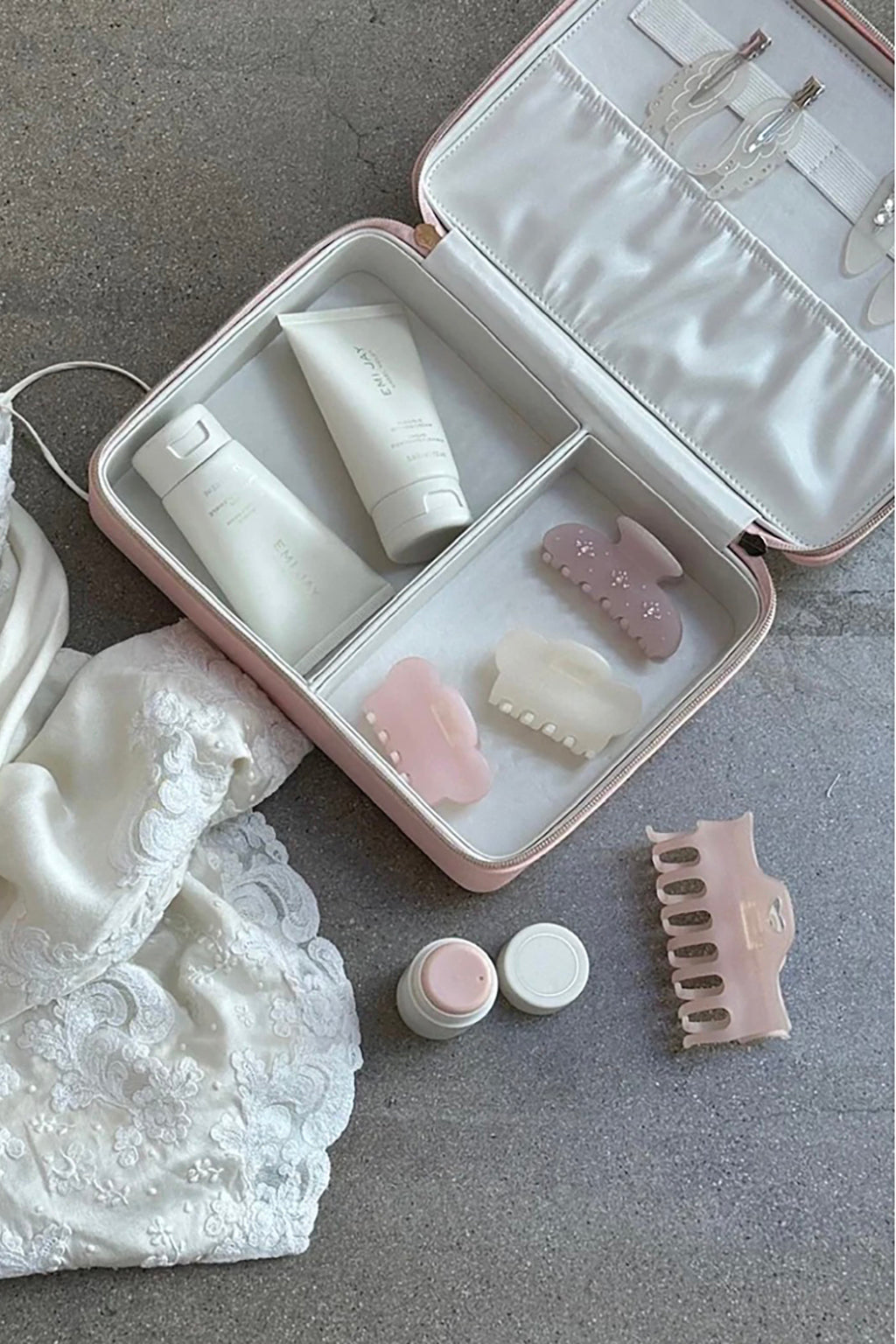 MINI CLOUD CLIP IN PINK SMOKE