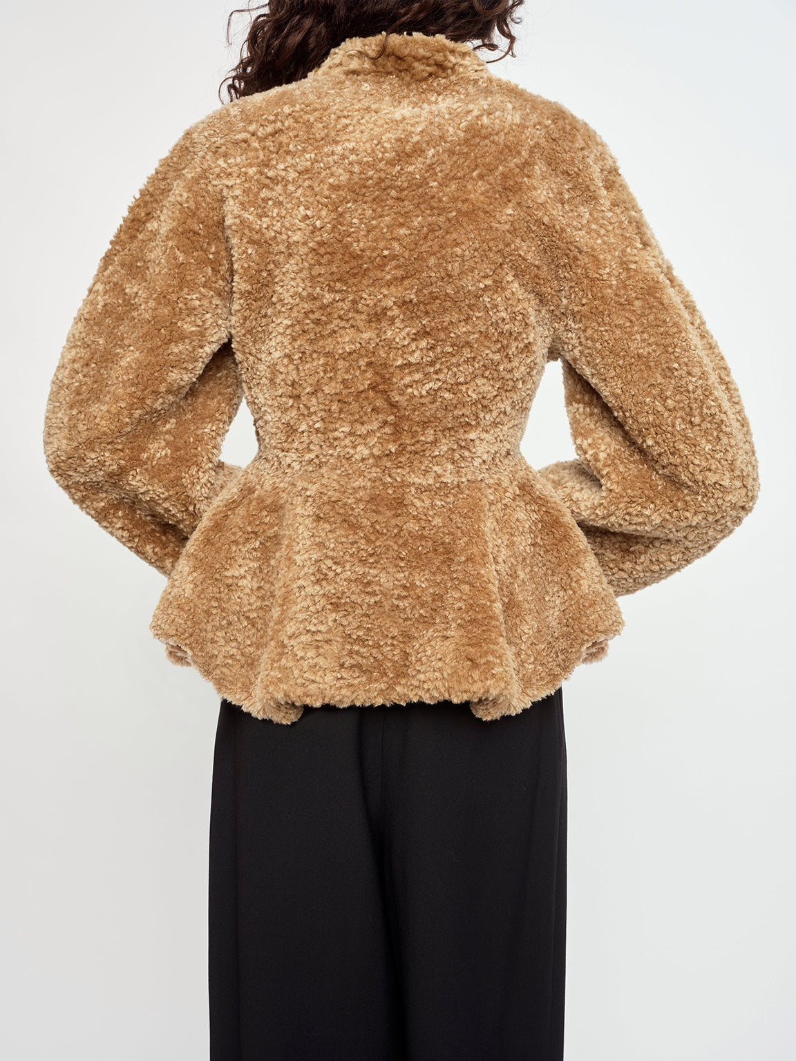 BEAR JACKET IN CARAMEL SHEARLING *pre-order*