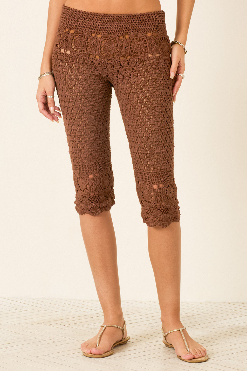 ALETTA COVE MANDALA CROCHETED PANT
