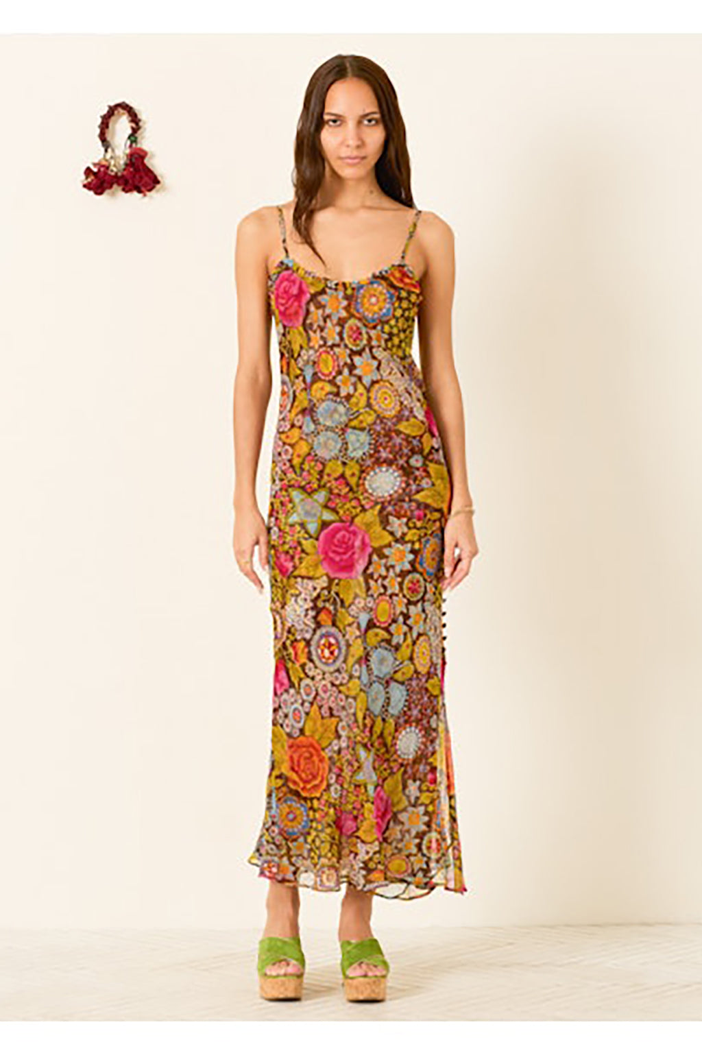 ATHENS BLOOM MIRAGE DRESS