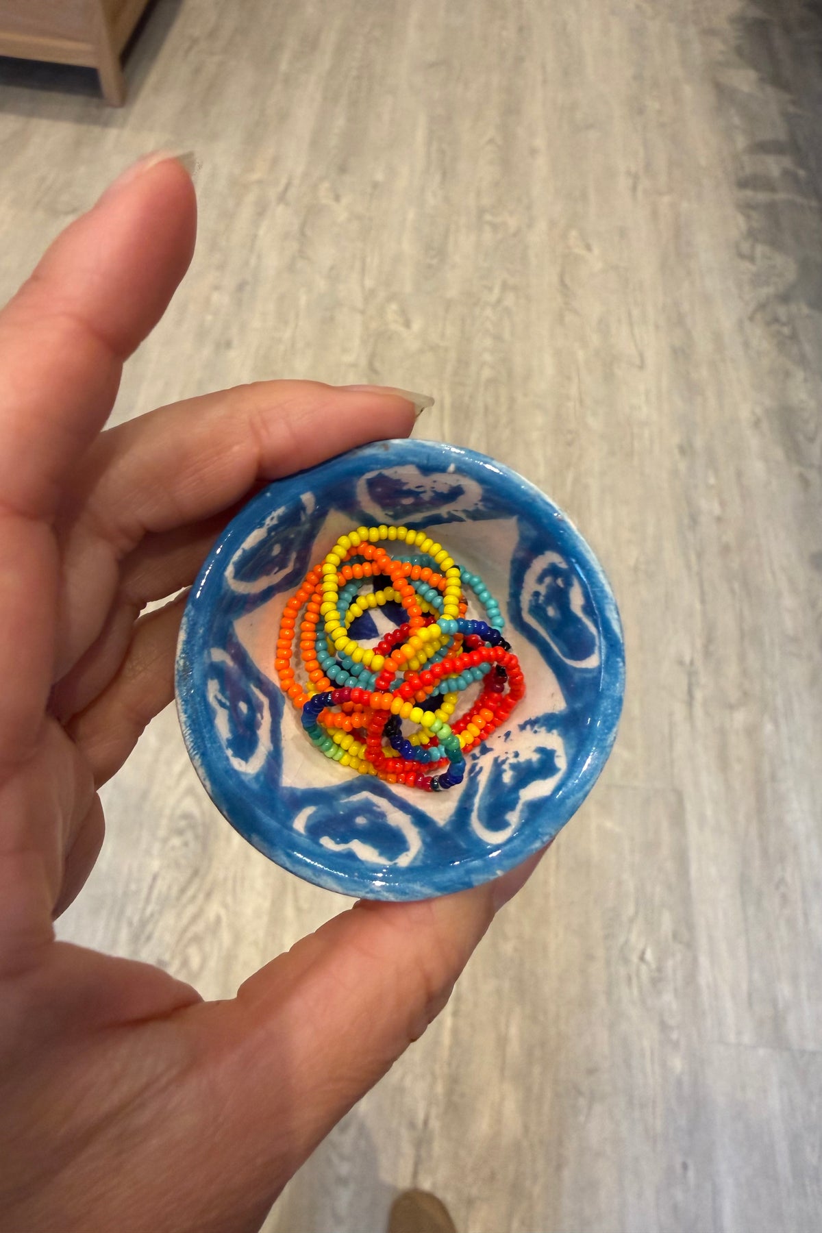MINI CLAY BOWL IN YELLOW