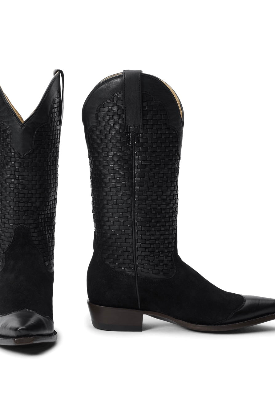 THE BASKET WEAVE COWBOY BOOT