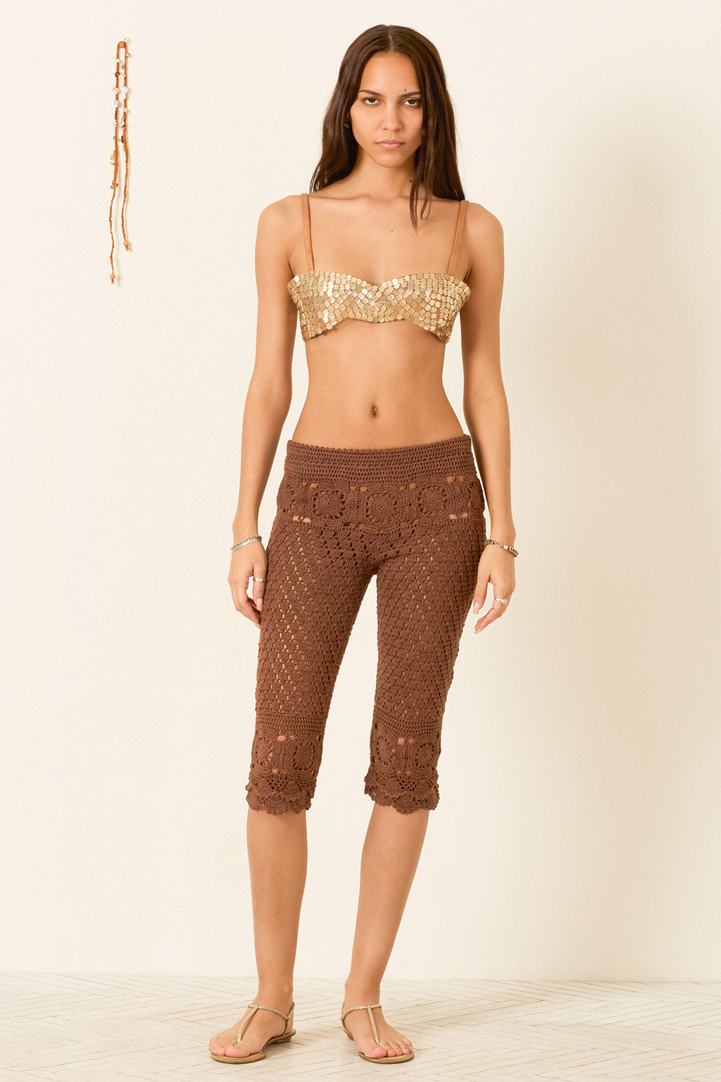 ALETTA COVE MANDALA CROCHETED PANT