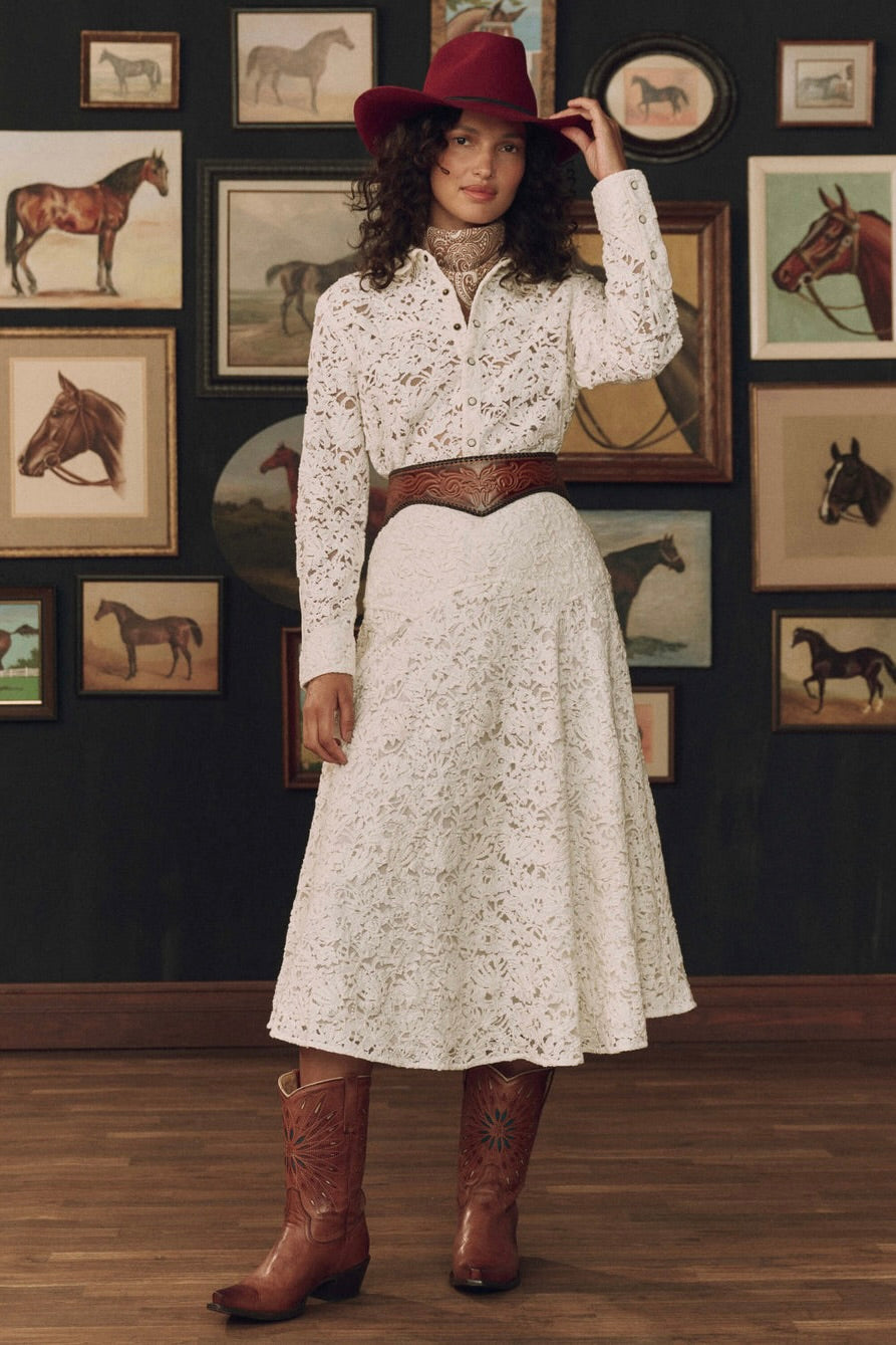THE RELIC LACE WESTERN SHIRT