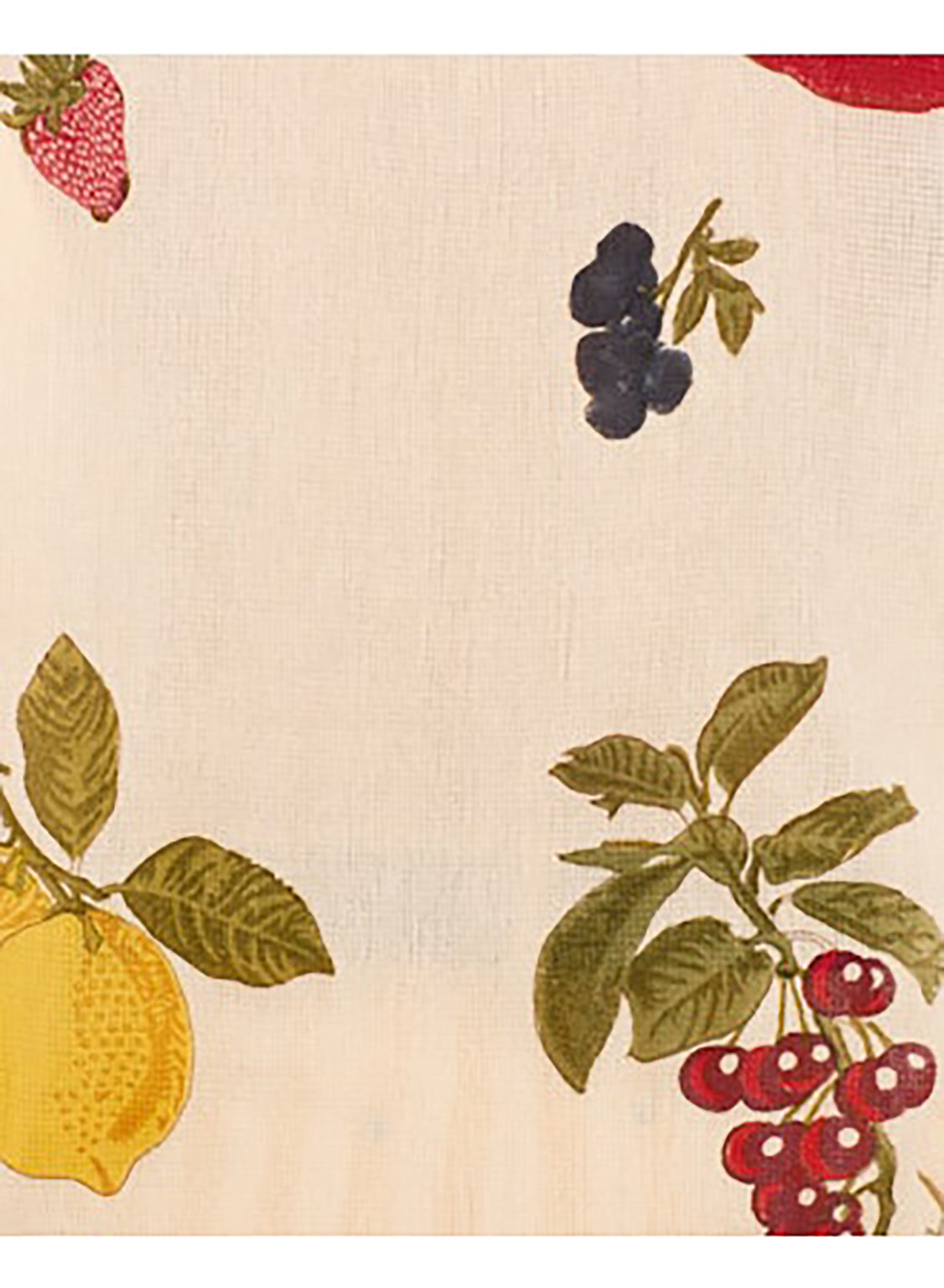 POET NINE FRUIT PRINT BLOUSE