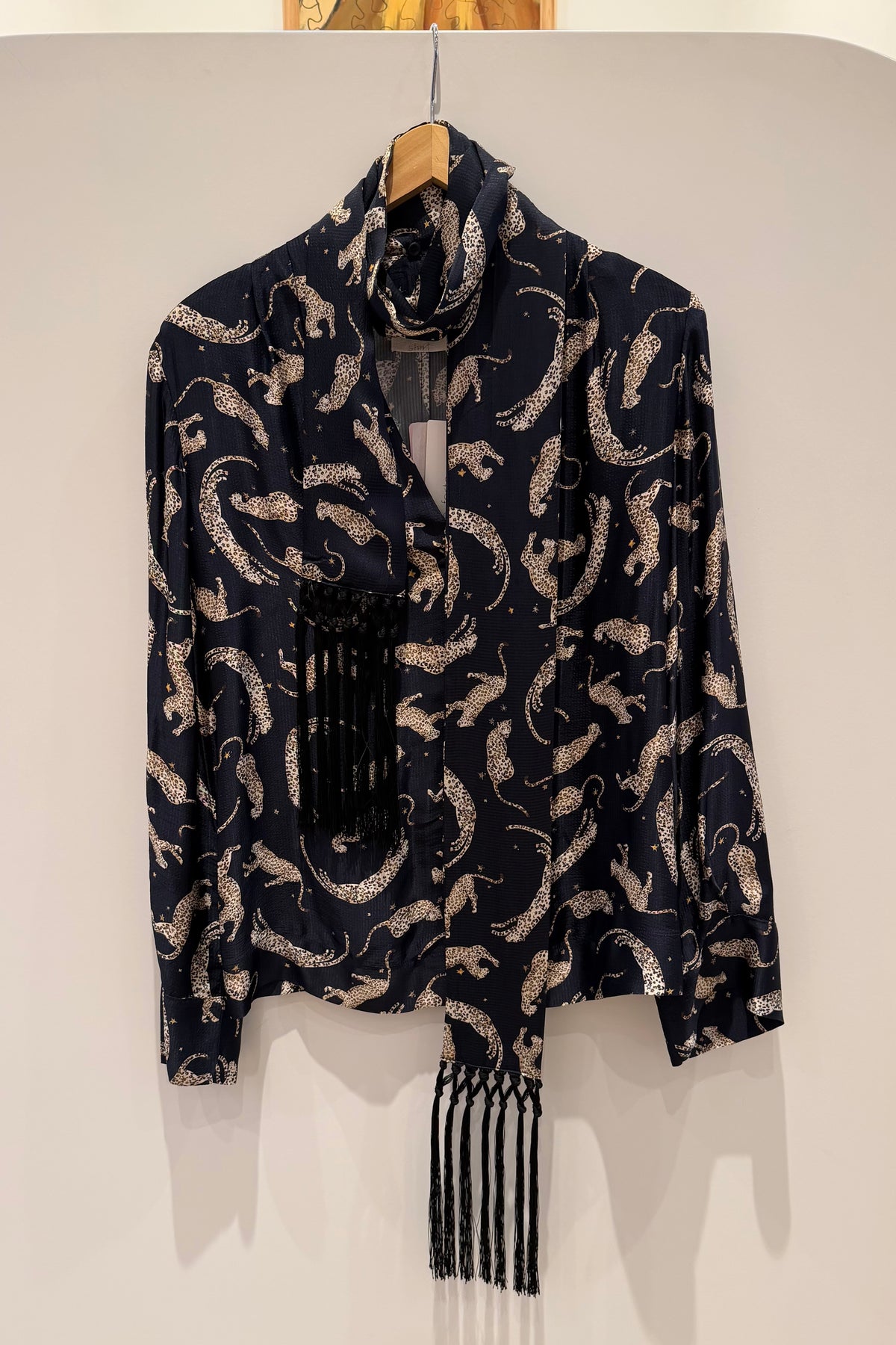 ROYAL LEOPARD BLOUSE