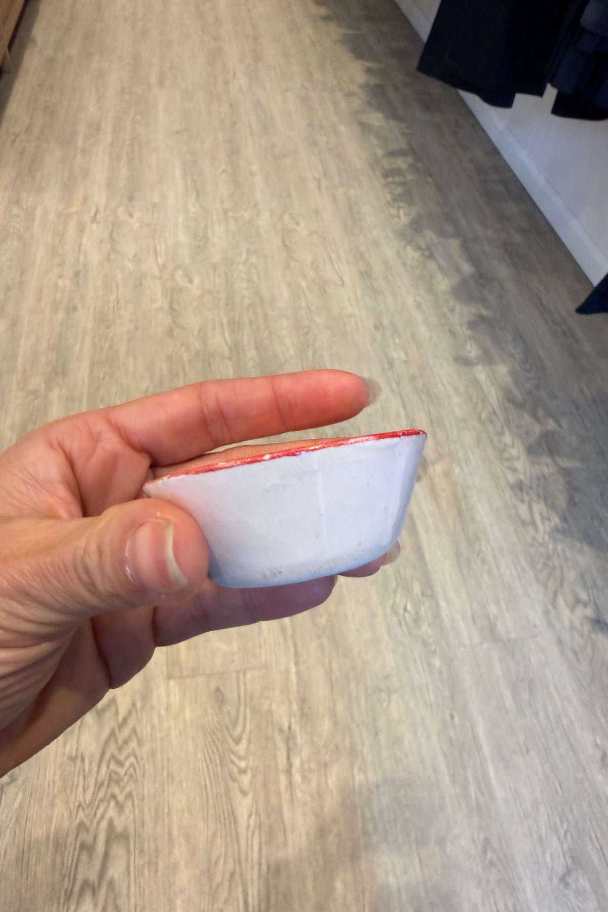 MINI CLAY BOWL IN ROJO AZUL