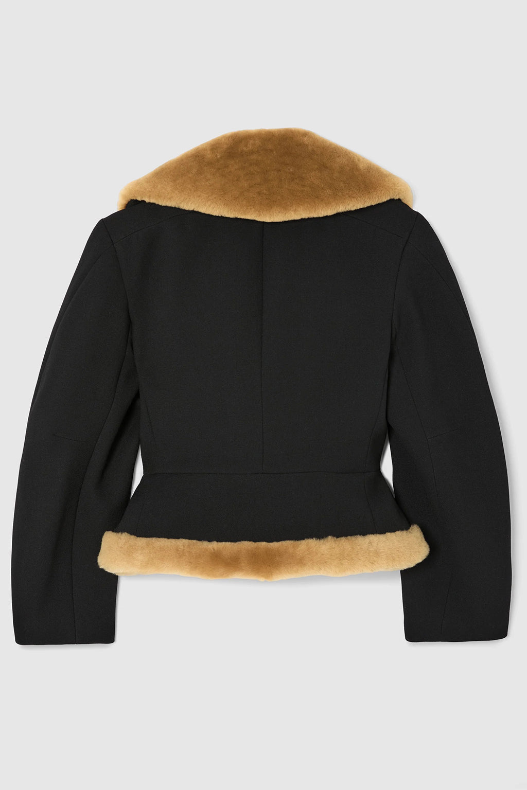 JIANI JACKET WITH SHEARLING COLLAR *pre-order*