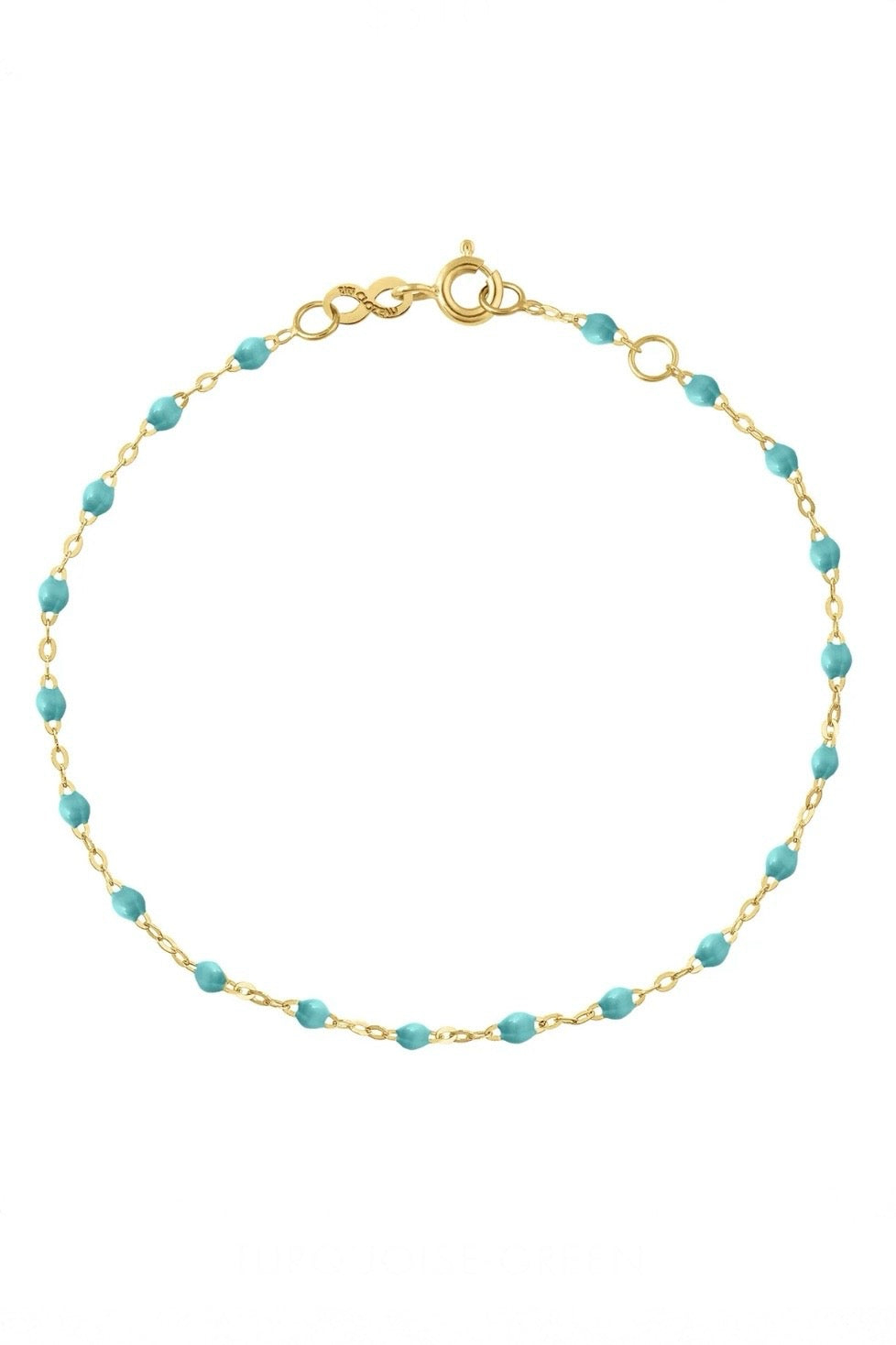 CHEVALIÈRE CLASSIQUE GIGI TURQUOISE-VERT