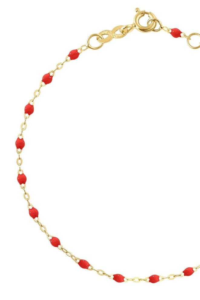BRACELET CLASSIQUE GIGI COULEUR COQUELICOT