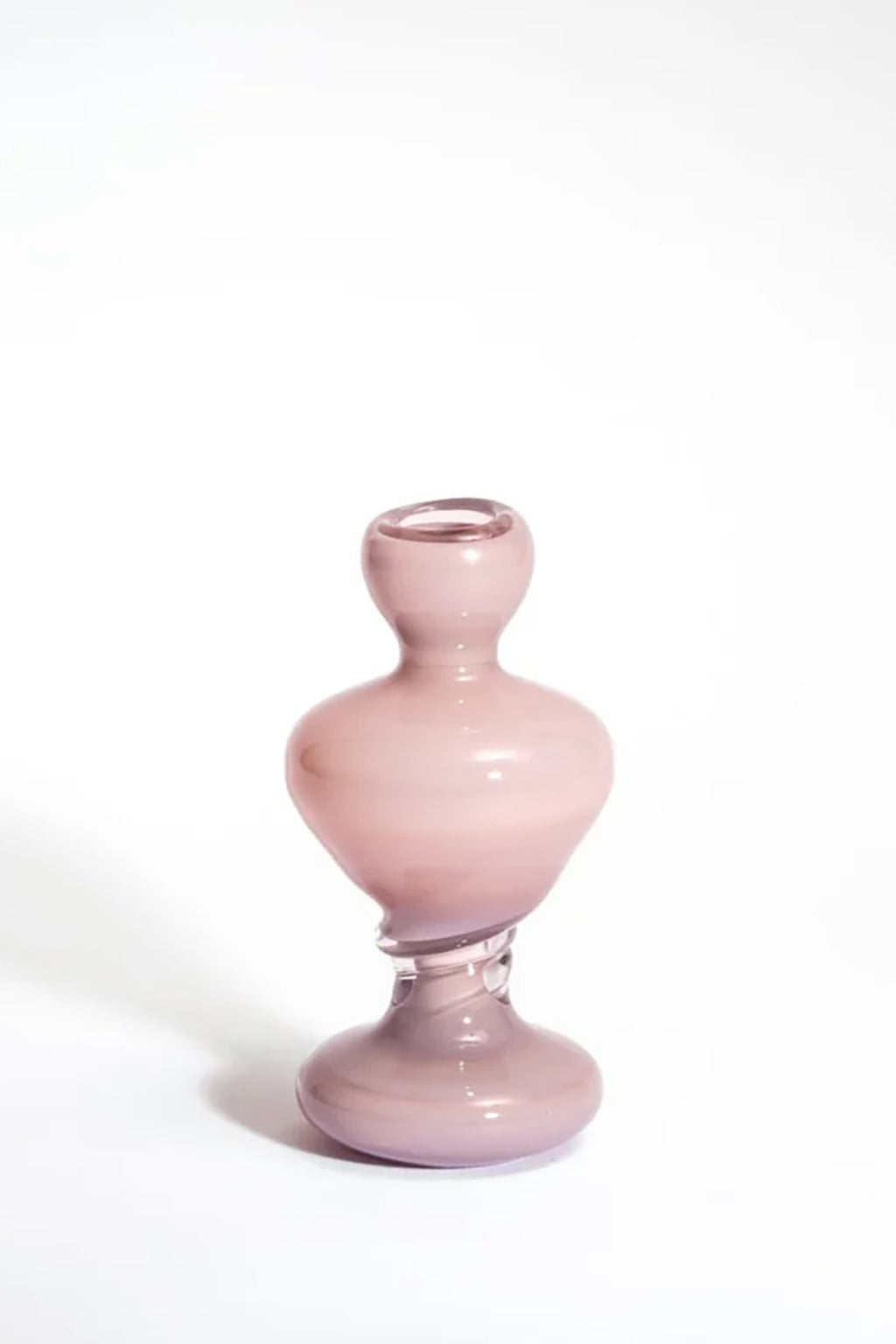 CANDLE HOLDER MEDIUM IN PLUM