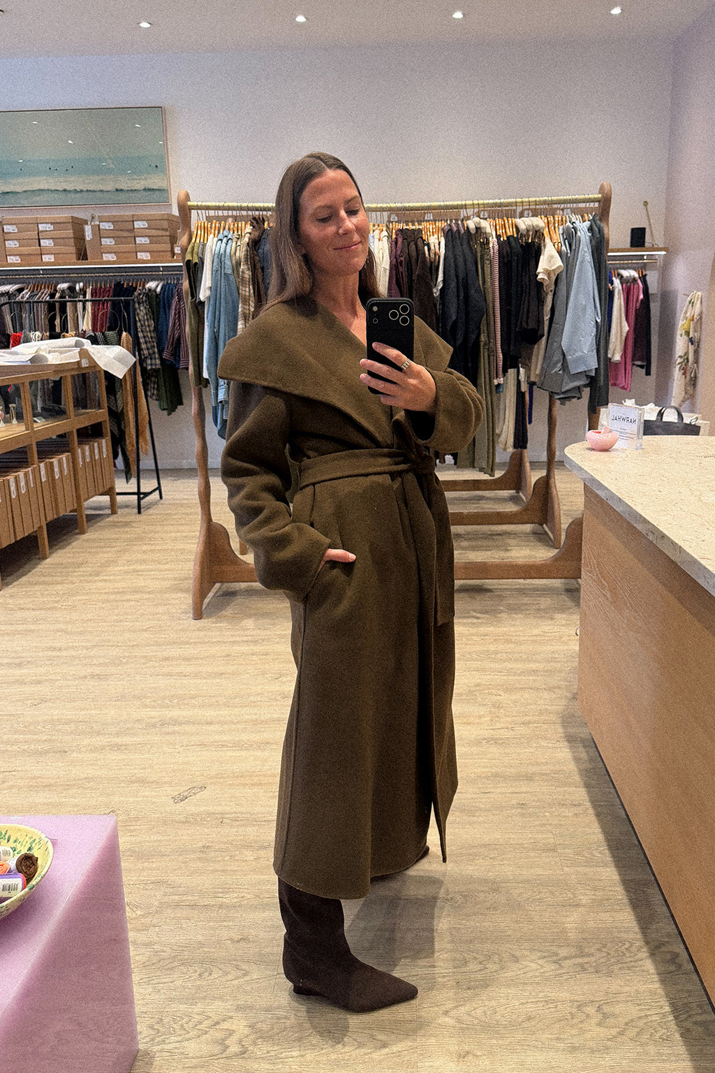 BLANKET COAT