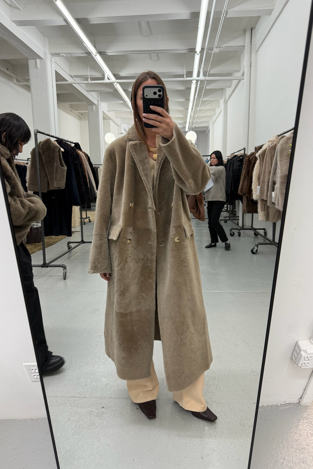 CHIKA SHEARLING JACKET
