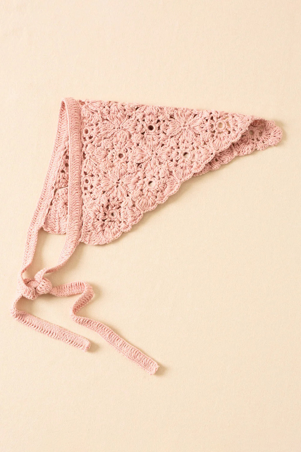 BOWIE HARBOR CROCHET BANDANA