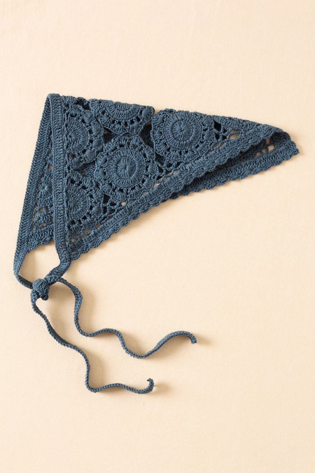 BOWIE HARBOR CROCHET BANDANA