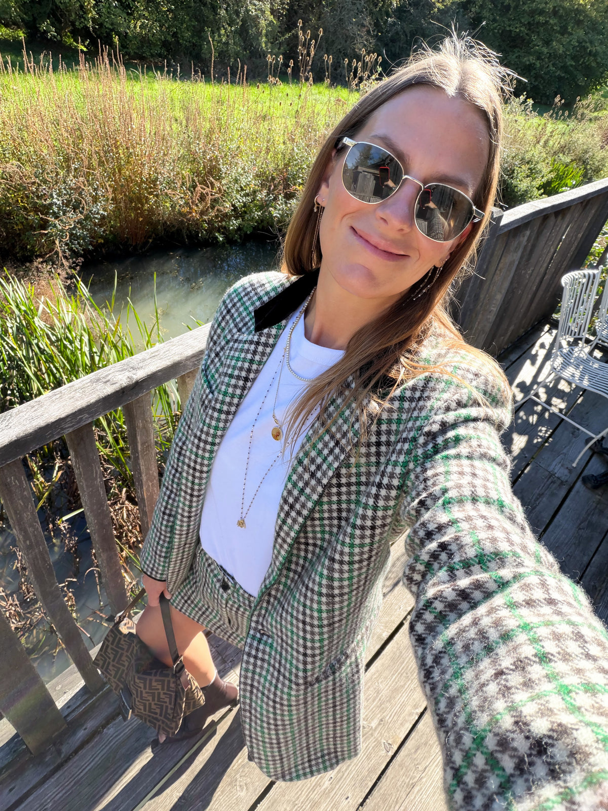 BRITISH CHECK MINI SKIRT