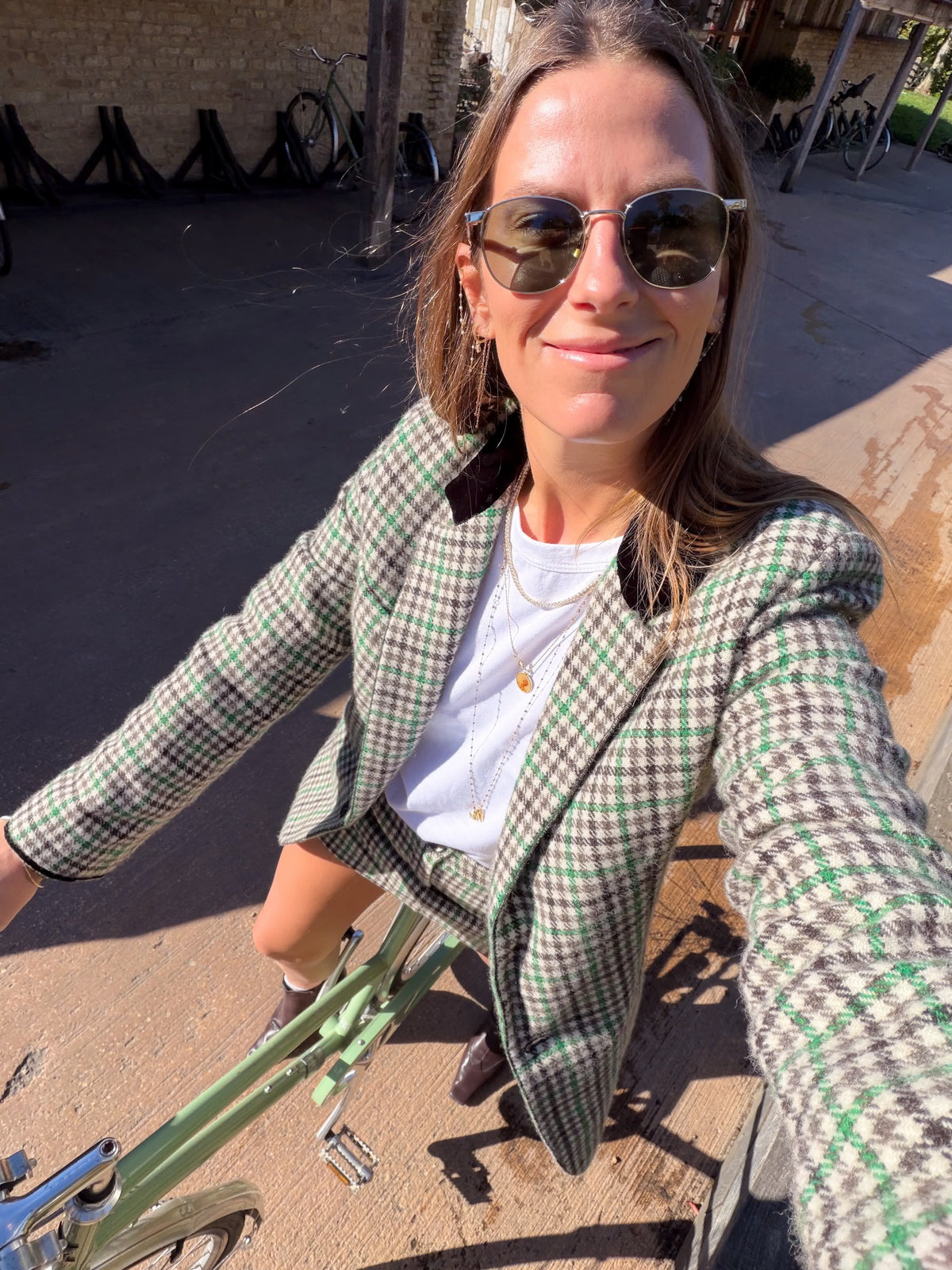 BRITISH CHECK MINI SKIRT
